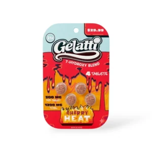Gelatti 7 Hydroxy Blend Chewable Tablet Cherry Heat 300mg